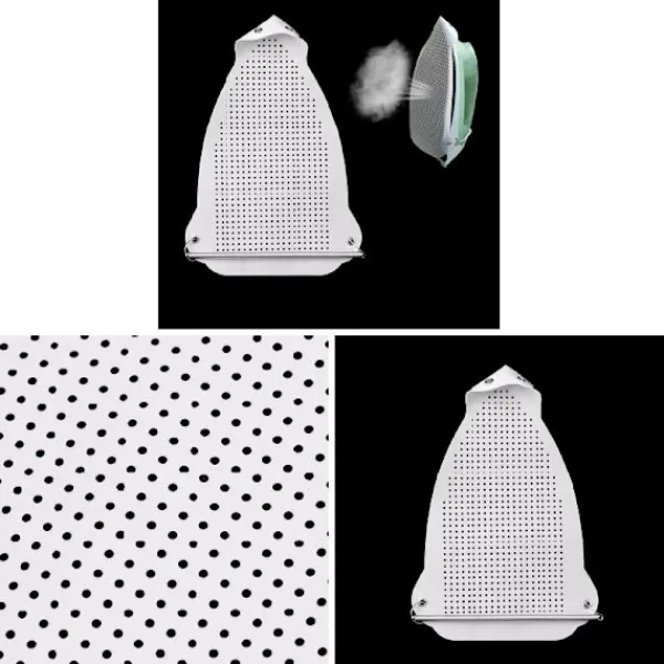 LBSS Strykjärn-Strykjärnsskydd i järn, strykhjälp, skyddsbräda, non-stick-beläggning, tyger, värme, enkelt och snabbt