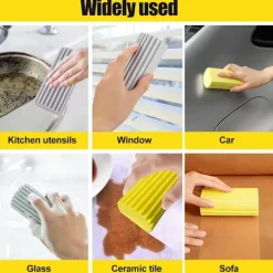 Svampar & Dukar-Super Dammsvamp, Magisk Dammtvättsvamp Våt Dammsvamp För Hushållsdammtvätt Persienner, Glas,