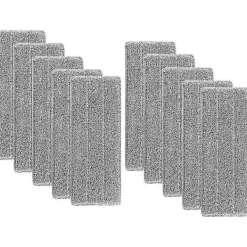 DAO Städmoppar-Superabsorberande Mopphuvud Refiller - Tvättbar Mikrofiber Rengöringsmopp Hushållsmopphuvud Rengöringsdyna (10 st) db