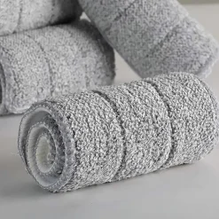 DAO Städmoppar-Superabsorberande Mopphuvud Refiller - Tvättbar Mikrofiber Rengöringsmopp Hushållsmopphuvud Rengöringsdyna (10 st) db