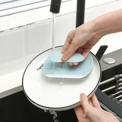 Svampar & Dukar-Svamp Badrumsborste Badrengöringsborste GRÖN