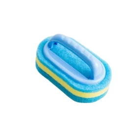 Svampar & Dukar-Svamp Rengöringsborste med Handtag, Svamp för Kök eller Badrum