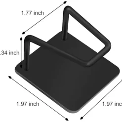 Svampar & Dukar-Svampställ för diskbänk, självhäftande SUS304 rostfritt stål diskställ svamphållare rostfri vattentät - 2 st