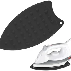 Strykjärn-Svart Silikon Strykjärnsunderlägg Värmebeständig Multifunktionell Värmebeständig