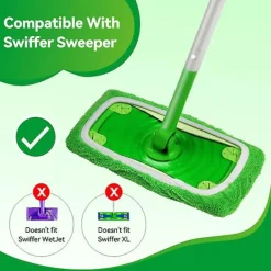 Städmoppar-Swiffer Sweeper Mop-ersättningsplattor, dukar till Swiffer golvmopp, återanvändbart överdrag