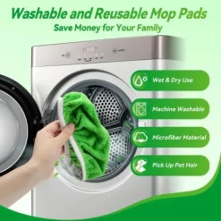 Städmoppar-Swiffer Sweeper Mopp Ersättningsdynor, Återanvändbara Överdrag för Swiffer Golvmopp