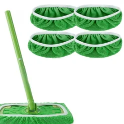 Städmoppar-Swiffer Sweeper Mopp Ersättningsdynor, Dukar för Swiffer Golvmopp, Återanvändbart Överdrag