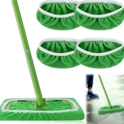 Städmoppar-Swiffer Sweeper Mopp Ersättningsdynor, Dukar för Swiffer Golvmopp, Återanvändbart Överdrag