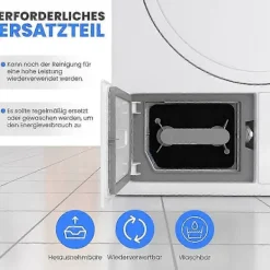 Torktumlare-T1 Torkfilter 9164761 Ersättningsdel 10-Filter Kit