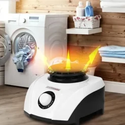 ECLshop Torktumlare-Tbest Portabel Klädtork 1200W Hushåll Högeffektiv Tyst Klädtork Elektrisk Tork EU-kontakt 220V