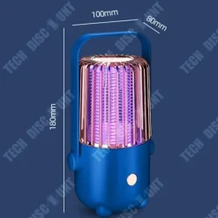TECH DISCOUNT Skadedjur & Insekter-TD® Electric Shock Mosquito Killer Lamp USB Uppladdningsbar Mosquito Killer Bärbar myggdödare Mosquito Killer