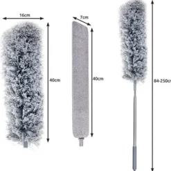 Fönsterrengöring-Teleskopisk Dammvippa - 2-delar