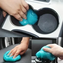 NSF Rengöringsmedel-Återanvändbar Magic Air Outlet Damm Mjuk Mud 2 delar RV Super Clean Slime Dust Cleaner