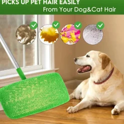 ATELA Städmoppar-Återanvändbara mikrofibermoppdynor för Swiffer Sweeper Mop - torra sop- och våtmoppdynor för hushållsrengöring - 4-pack