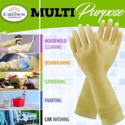 Generic Rengöringsmedel-Återanvändbara och vattentäta gummihandskar för diskning och rengöring av köket