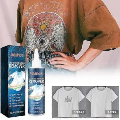 Rengöringsmedel-Textiltrycksborttagare - 100 ml Säker och effektiv klädmärkesrengörare för klistermärken, logotyper och fläckar | Giftfri formula