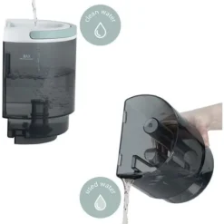 HKOENIG Städmaskiner-Textiltvättare varmvatten - TWT88 - 1600 ml - 250 ml/min - 1200 W - Vit Vit