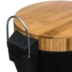 Soptunnor-TG Pedalhink, Bambu och Metall 3L - Kompatibel med TG, Svart[JUN]