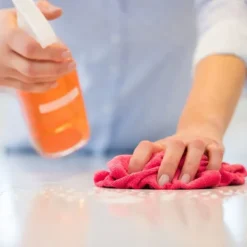 Svampar & Dukar-TG relaxdays 10 st mikrofiberdukar 40x30 gröna