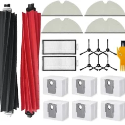 Dammsugare & Tillbehör-Tillbehör för Roborock Q8 Max Q8 Max+ Q5 Pro Q5 Pro+ Dammsugare Ersättningsdelar, Huvudborste, Sidoborste