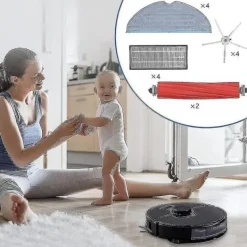 Dammsugare & Tillbehör-Tillbehör för Roborock S7 S7+ S7 Plus S7 Max T7s T7s Plus Robot