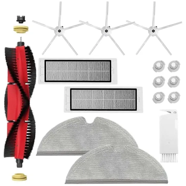 Dammsugare & Tillbehör-Tillbehör Reservdelar Kit för Xiaomi Roborock S5 Max S6 Max S6 Pure S6 MaxV S50 S51 S55 S60 S65 S5
