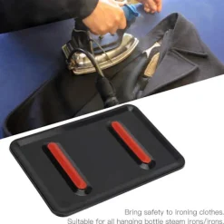 Strykjärn-Tillbehör till strykmaskin, silikon- och järnvärmeisoleringsplattor för hängande ångstrykjärn för hemmet