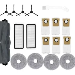 DMstore Dammsugare & Tillbehör-Tillbehörssats för Dreame L20 Ultra/l30 Ultra dammsugare Huvudsidoborste Hepa-filter Moppduk Dammsugarpåsar Delar [DB]
