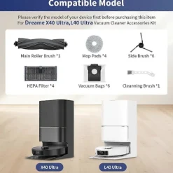 Dammsugare & Tillbehör-Tillbehörssats för Dreame X40 & L40 Ultra dammsugare