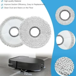 INF Dammsugare & Tillbehör-Tillbehörssats för Ecovacs Deebot X5 Omni & X5 Pro Robotdammsugare