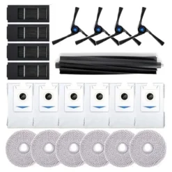 Dammsugare & Tillbehör-Tillbehörssats kompatibel med Deebot X2 Omni reservdelar huvudborste, sidoborstar, filter, mo