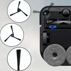 Dammsugare & Tillbehör-Tillbehörssats kompatibel med Deebot X2 Omni reservdelar huvudborste, sidoborstar, filter, mo