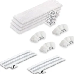 Vett Ångtvättar-Tillbehörsset med dukar för Kärcher Easyfix SC2 SC3 SC4 SC5 ångtvättar Mikrofiberhättor för ångtvättar