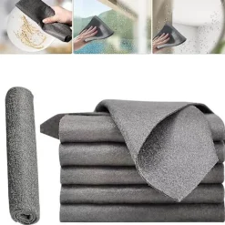 Svampar & Dukar-Tjock Magic Rengöringsduk, Mikrofiber Glasrengöringsduk Trasor, Återanvändbara Rengöringsdukar 30 x 30 cm