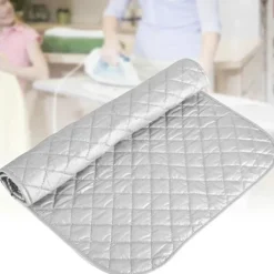Strykjärn-Tjock strykjärnsmatta för sömnad, bärbar, värmebeständig, för ångstrykning på bord eller säng, värmeavvisande (storlek: 48x85)