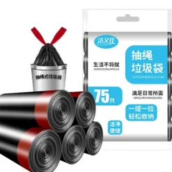 AVANA Soptunnor-Tjocka Färgade Sopåsar 10 Rullar Engångssopåsar med Dragband