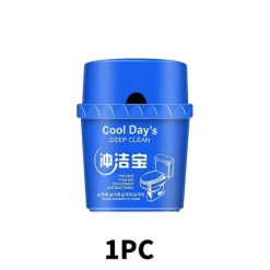 Rengöringsmedel-Toalettrengöring Brusande Tablett Deodorant Solid Rengöring Automatisk Toalettskål Rengöringsmedel Toalettank Och Badrumsrengöring GS