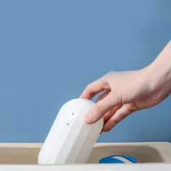 Rengöringsmedel-Toalettrengöring Luktborttagning Löser Upp Jämnt Säker Tankrengöring Verktyg för Badrum Hotell Vit