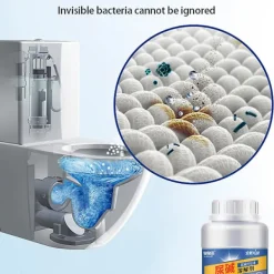 Rengöringsmedel-Toalettrengöring med kraftfullt skum för att ta bort lukt, fläckar och kalkavlagringar