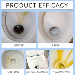 Rengöringsmedel-Toalettskum Rengöringspulver Skummande Lukt Fläck Kalkborttagare