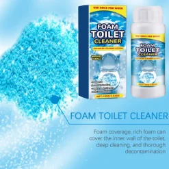unbranded Rengöringsmedel-Toalettskumrengöring, 2025 Nya toalettrengöringsmedel, Avancerad badrumsrengöring för hemmet, Kraftfulla snabbrengöringsmedel för badrumstillbehör (1) | Fyndiq