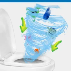 Rengöringsmedel-Toalettstädning BrusTablett BLÅ