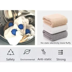 Torktumlare-Torkbollar 8-pack - Giftfria återanvändbara torkbollar