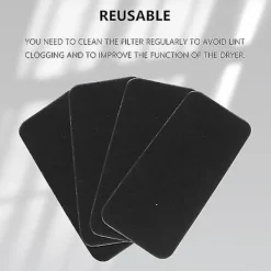 Torktumlare-Torkfilter 8-pack Svart Hoover Candy 40006731 Svart