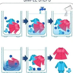 unbranded Torktumlare-Torktumlare Bollar, Återanvändbara Torktumlare Bollar, Tvättrumlare Bollar