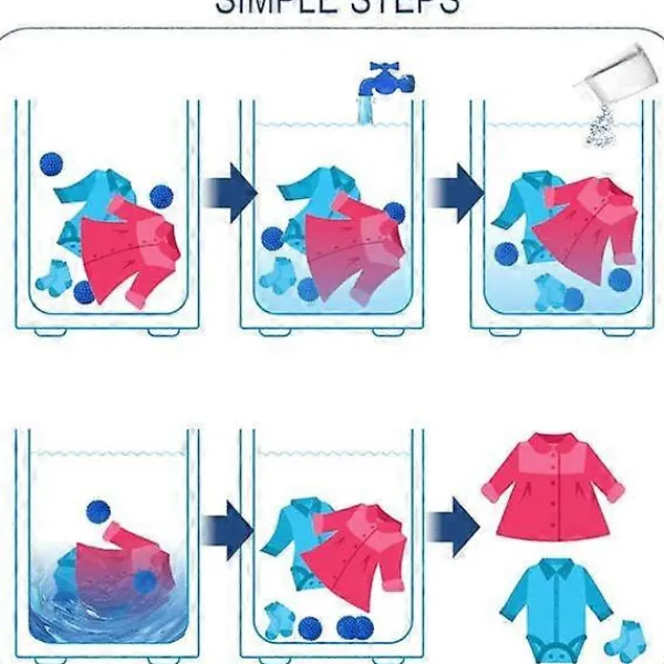 unbranded Torktumlare-Torktumlare Bollar, Återanvändbara Torktumlare Bollar, Tvättrumlare Bollar