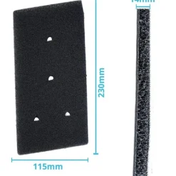 Torktumlare-Torktumlare förångare skum filter svamp för Bauknecht bubbelpool