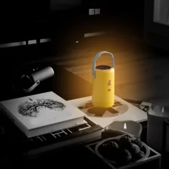 Torktumlare-Torktumlare Låg Ljud Bärbar Skotorktumlare med Tygöverdrag för Hem Sovsal Resa Orange EU-kontakt 220V