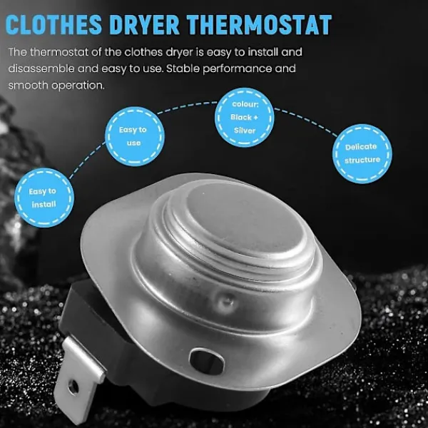 Torktumlare-Torktumlare Termisk Säkringssats Ersättning För 279769 För 3389946 3398671 3977394 695563 Ap3094224 3390291