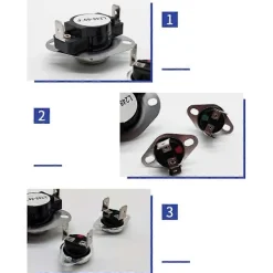 Torktumlare-Torktumlare Termosäkring Termostat Kit för LA-1053 för AH2162282 Qp5